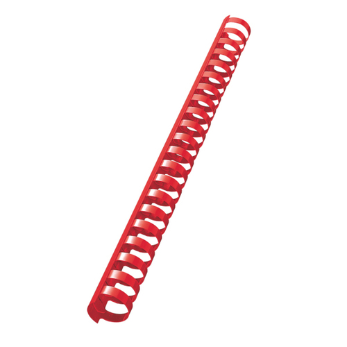 Leitz Plastic Comb Spines Rot