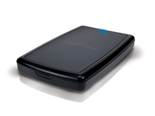 Conceptronic CHD2ULB cieto disku uzglabāšanas sistēma Melns 2.5 USB barošana