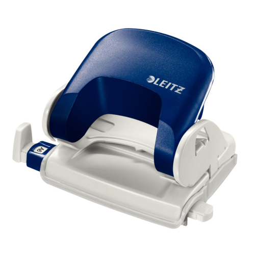 Leitz 5038 papīra perforators 16 lapas Zils, Balts