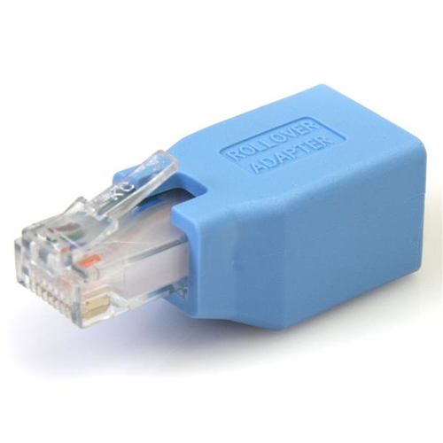 ADAPTADOR ROLLOVER CONSOLA  CISCO DE CABLE RJ45 MACHO A HEMBA - ROLLOVER