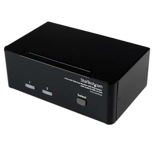 STARTECH SV231DDVDUA 2 Port DVI VGA Dual
