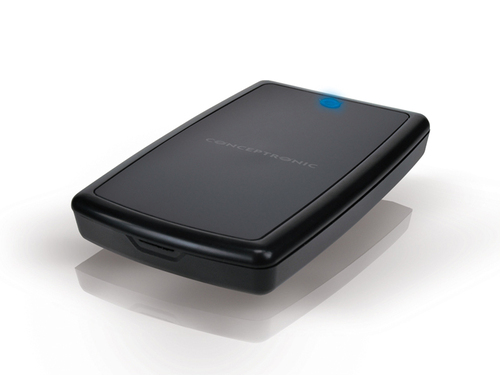 Conceptronic CHD2SUSB3 cieto disku uzglabāšanas sistēma Melns 2.5 USB barošana