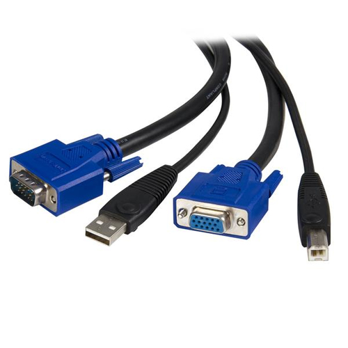 STARTECH SVUSB2N1 6 6 Ft. USB+VGA 2-in-1