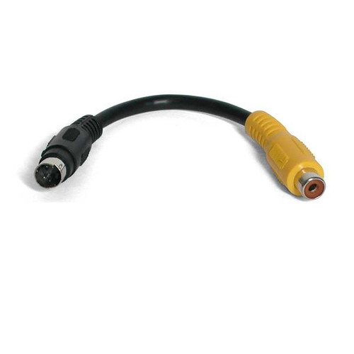 STARTECH SVID2COMP - AV CABLES - S-VIDEO (4 PIN, MINI-DIN) LEFT CONNECTOR - MALE