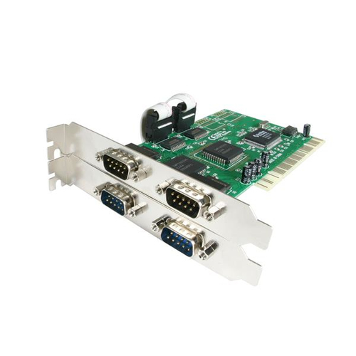 PCI4S550N TARJETA ADAPTADORA PCI DE 4PTOS SERIAL RS232 DB9 UART 16550 