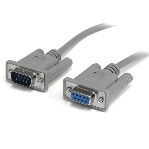 10FT RS232 SERIAL NULL MODEM CABLE F/M
