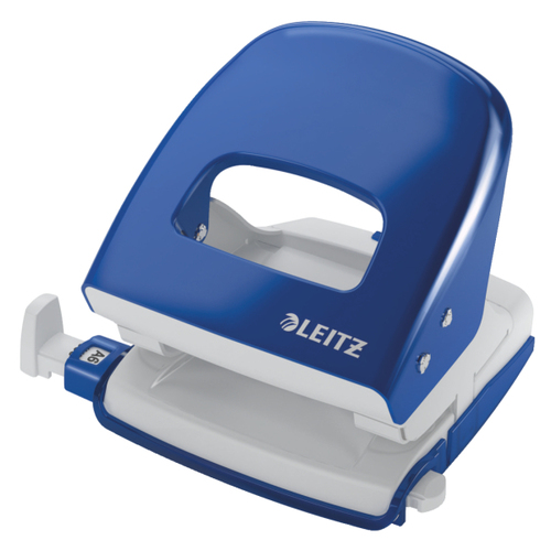 Leitz 5008 papīra perforators 30 lapas Zils
