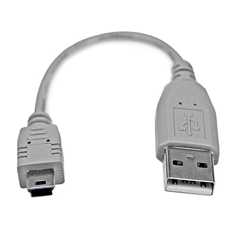 6IN MINI USB 2.0 CABLE - A TO MINI B - THE USB2HABM6IN USB TO MINI USB CABLE OFF