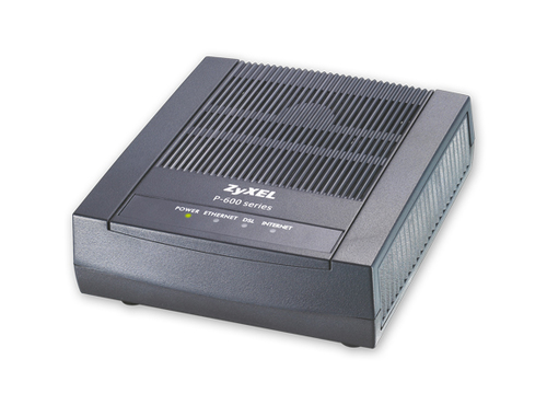Zyxel P-660R Kabelrouter Schwarz