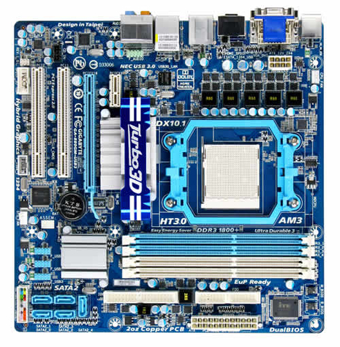 GA-880GM-USB3 Gigabyte Ultra Durable 3 Classic GA-880GM-USB3 Desktop Motherboard GA-880GM-USB3 UPC 818313010377