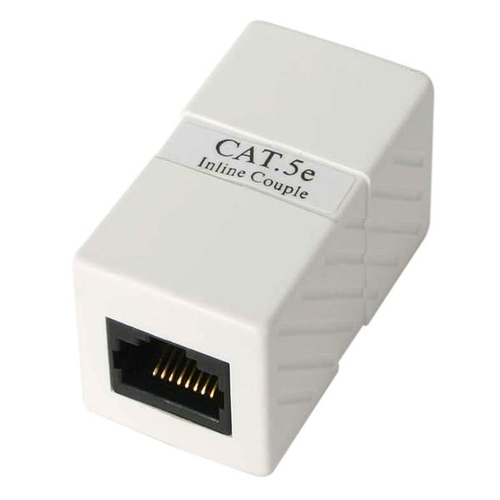 StarTech.com CAT5COUPLER kabeļu spraudņu pāreja RJ-45 Balts