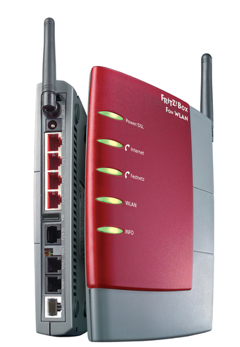 AVM FRITZ!Box Fon WLAN 7170 juhtmevaba ruuter Kiire Ethernet Üks