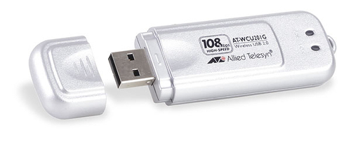 Allied Telesis AT-WCU201G - Network adapter - USB 2.0 - 802.11b 802.11g 802.11 Super G - Código: AT-WCU201G-001 | Compra en Guadalajara