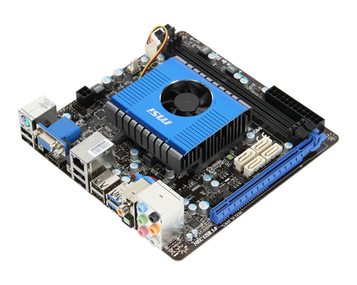 MSI E350IA-E45 emaplaat AMD A50M NA (integreeritud CPU) Mini ITX