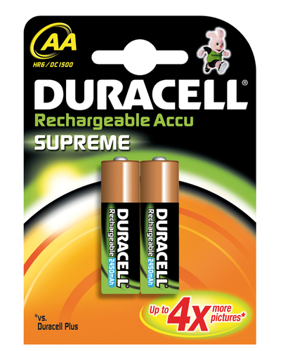Duracell AA Supreme (2pcs) Laaditav patarei