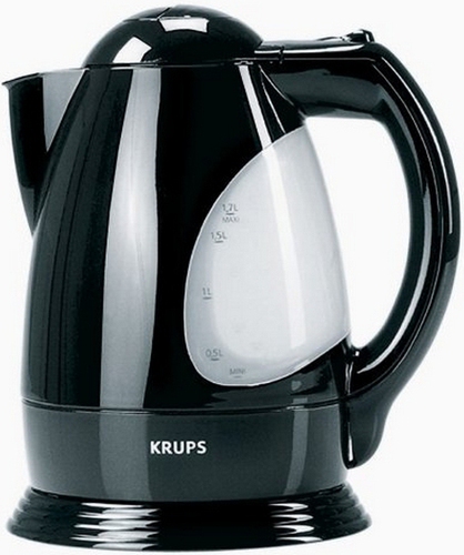 Krups F LA1 43 elektriskās tējkanna 1,7 L 2200 W Melns