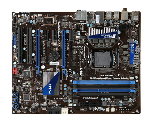 MSI P67A-GD53 (B3) Intel P67 LGA 1155 (Socket H2) ATX