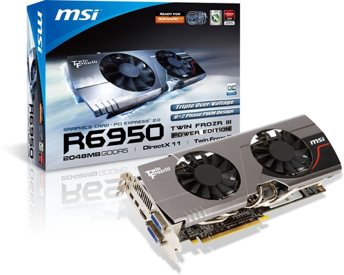 MSI V246-018R graafikakaart AMD Radeon HD6950 2 GB GDDR5