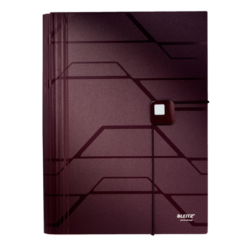 Leitz Archivio a soffietto Prestige Polüpropüleen (PP) Pruun A4