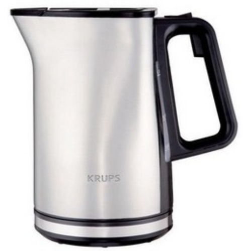 Krups BW 500C elektriskās tējkanna 1,7 L 2400 W Melns, Nerūsējošs tērauds
