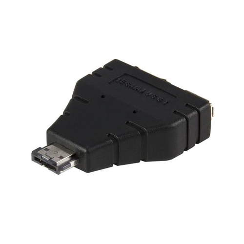 StarTech.com ESATAUSBBO kaabli soomuutja eSATA eSATA, USB A Must
