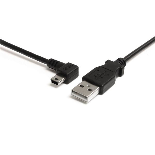USB CABLE - USB 2.0 A LEFT CONNECTOR - MALE LEFT GENDER - USB MINI-B RIGHT CONNE