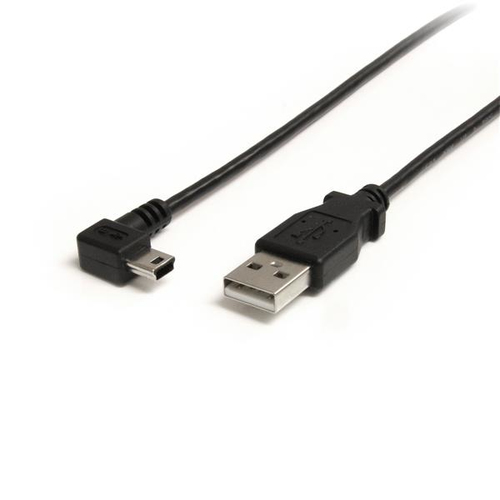 CABLE DE 18 METROS MINI USB A  USB-A ACODADO A LA DERECHA - Código: USB2HABM6RA | Compra en Guadalajara