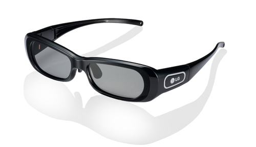 LG AG-S250 stereoskoopilised 3D-prillid Must