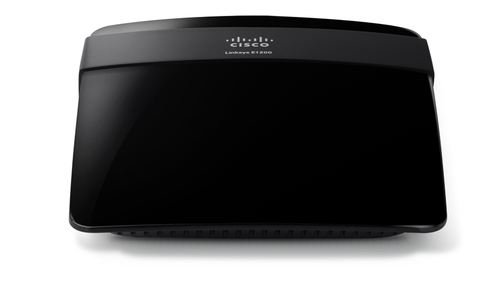 Linksys E1200 juhtmevaba ruuter Kiire Ethernet Must