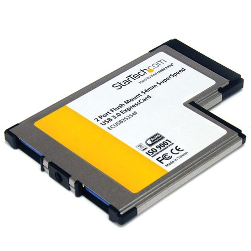2 PORT FLUSH MOUNT EXPRESSCARD