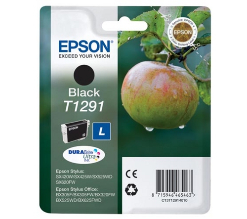 Original Epson T1291 High Capacity Black Ink Cartridge - image 1