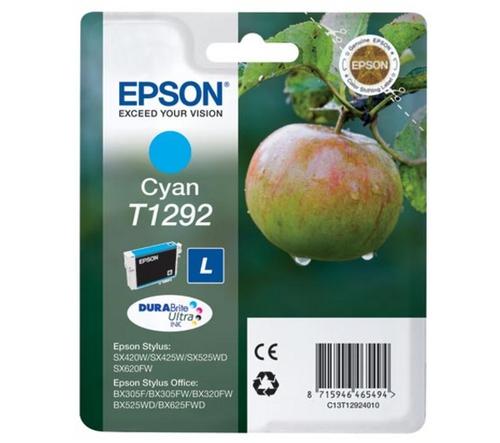 Original Epson T1292 High Capacity Cyan Ink Cartridge - image 1