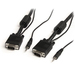 Coax High Resolution Monit Vga Cable With Audio 5m