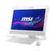 MSI Wind Top AE2071-EU-WG6304G50S7PM Intel Pentium G G630 50.8 cm (20″) 1600 x 900 pixels Touchscreen 4 GB DDR3-SDRAM 500 GB HDD Windows 7 Home Premium Wi-Fi 4 (802.11n) White thumbnail 1