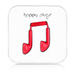 Happy Plugs Earbud Headset Wired In-ear Calls/Music Red thumbnail 1