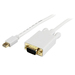 Mini DisplayPort To Vga Adapter - Mdp To Vga - 3m White