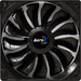 Aerocool Air Force Computer case Fan 12 cm Black thumbnail 1