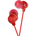 JVC HA-FX23 Headphones Wired In-ear Red thumbnail 1