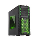 itek Iron Soldier Midi Tower Black, Green thumbnail 1