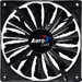 Aerocool Shark 14cm Computer case Fan Black thumbnail 1