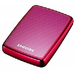 Samsung S Series S2 Portable 320GB external hard drive 5400 RPM 2.5″ USB 2.0 Pink thumbnail 1