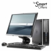 HP Compaq Elite 8000 Elite SFF + LA2205wg Intel® Core™2 Duo E8500 2 GB DDR3-SDRAM 320 GB Intel® GMA 4500 Windows 7 Professional PC Black thumbnail 1