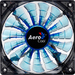Aerocool Shark Fan Blue Edition 14cm Computer case Black, Blue, Transparent thumbnail 1