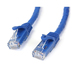 Patch Cable - CAT6 - Utp - Snagless - 30.5m - Blue