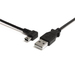 Mini USB Cable - A To Left Angle Mini B 6ft