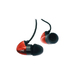 JVC HA-FX300R headphones/headset Wired In-ear Black, Red thumbnail 1